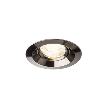 RENDL Outlet SPARKLE recessed black chrome 230V LED 5W 24° 3000K R12863 1