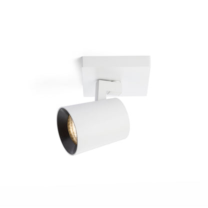 RENDL spotlight KENNY I surface mounted white/black  230V LED GU10 8W R12912 2