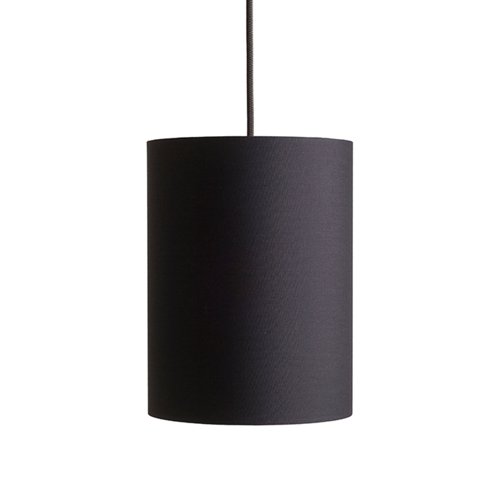 RENDL shades, shade bases, pendent sets RON 15/20 shade Polycotton black/white PVC max. 28W R13049 5