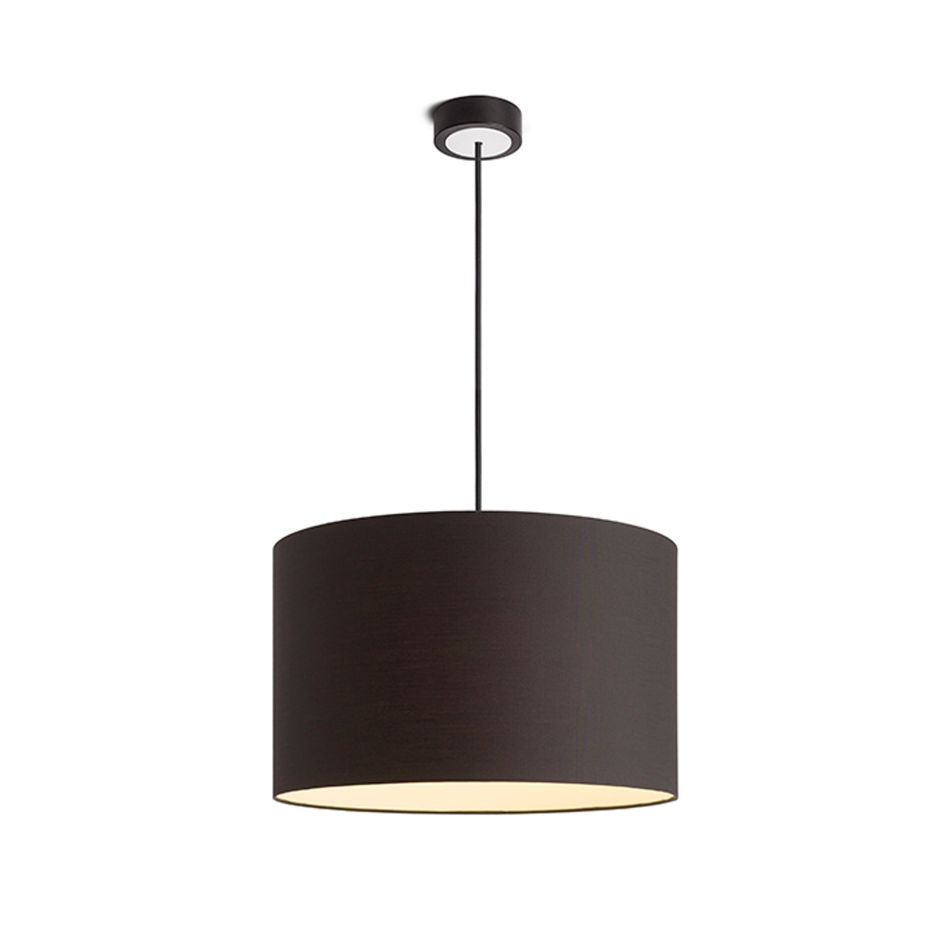 RENDL shades, shade bases, pendent sets RON 40/25 shade Polycotton black/white PVC max. 23W R13050 5