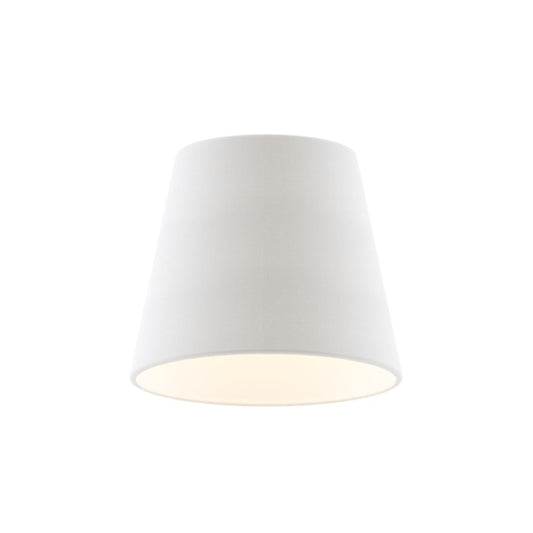 RENDL shades, shade bases, pendent sets NIZZA 18/15 shade Polycotton white/white PVC max. 28W R13113 1