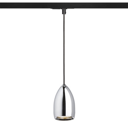 RENDL 1-circuit track system BABADES for 1-circuit tracks chrome 230V GU10 35W R13212 1