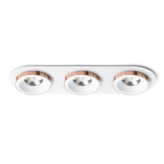 RENDL recessed light SHARM R III recessed white copper 230V LED 3x10W 24° 3000K R13245 1