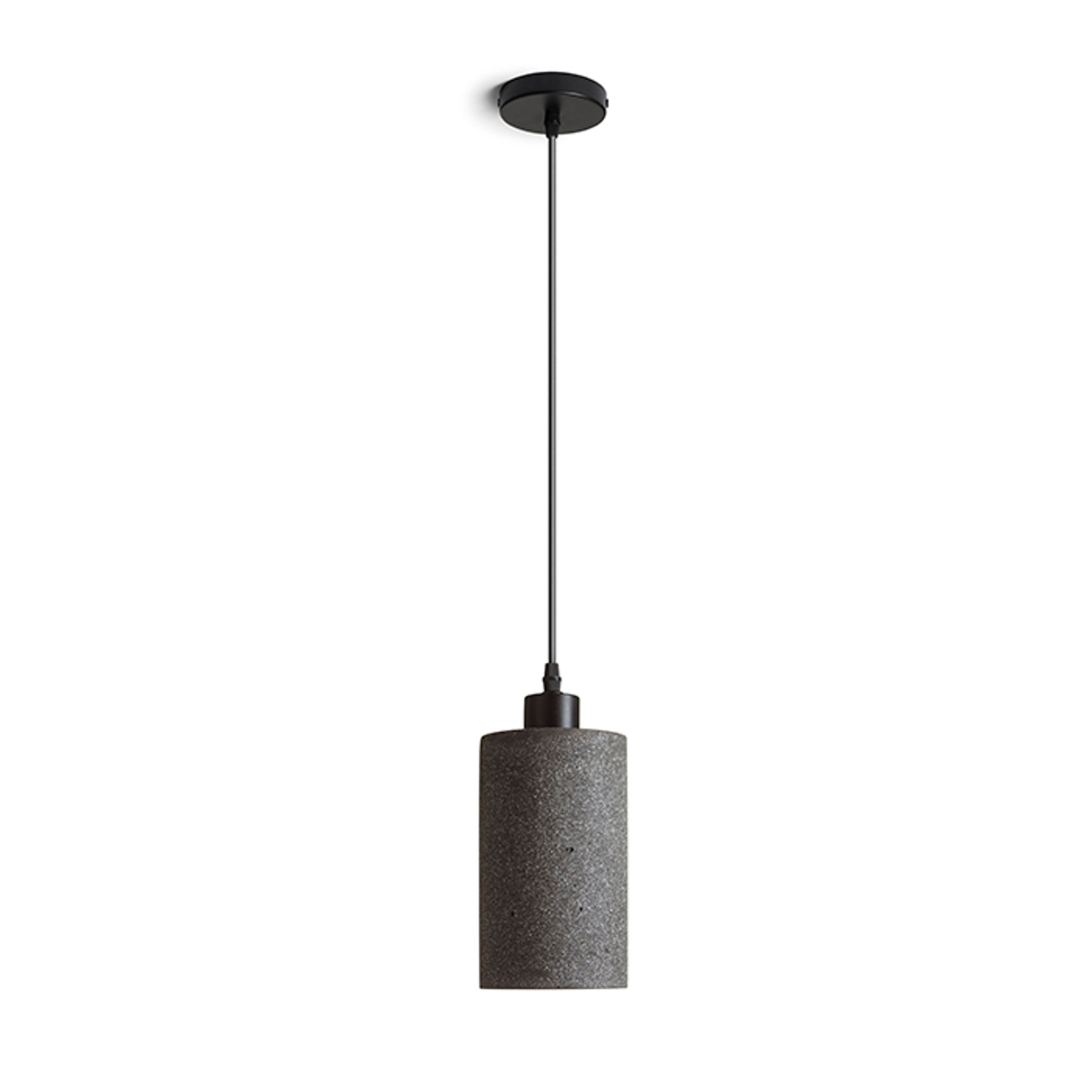 RENDL pendant lamp CAMINO pendant  cement 230V LED E27 15W R13297 5