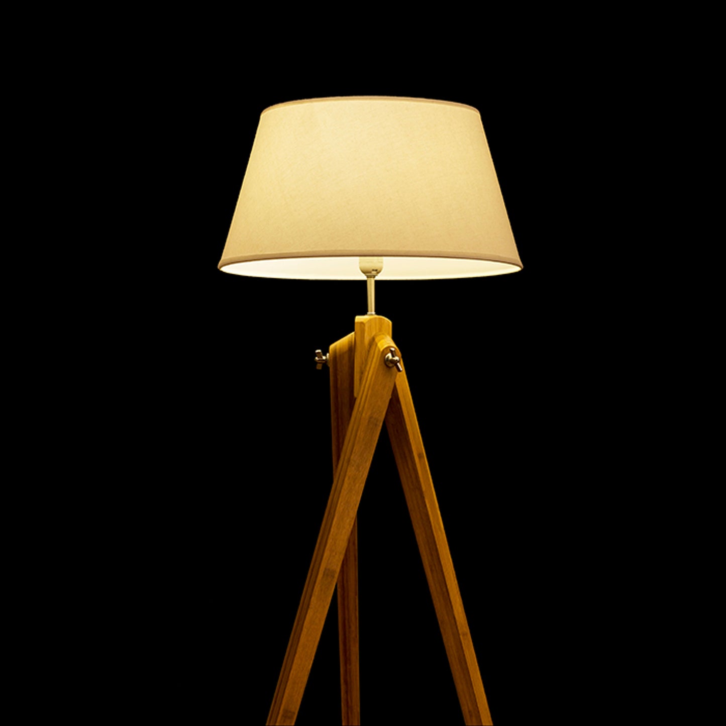 RENDL shades, shade bases, pendent sets AMBITUS floor base  bamboo 230V LED E27 15W R13304 3