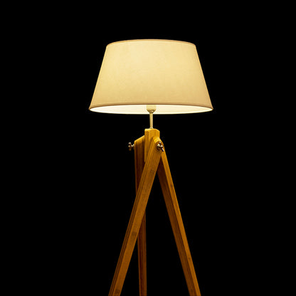 RENDL shades, shade bases, pendent sets AMBITUS floor base  bamboo 230V LED E27 15W R13304 3