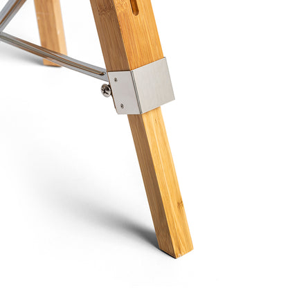 RENDL shades, shade bases, pendent sets ALVIS floor base  bamboo/chrome 230V LED E27 15W R13340 6