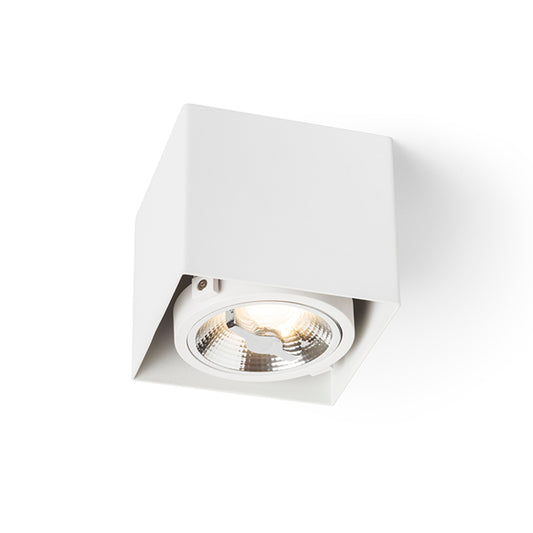 RENDL surface mounted lamp JAMES I DIMM ceiling matt white 230V LED 15W 24° 3000K R13361 1