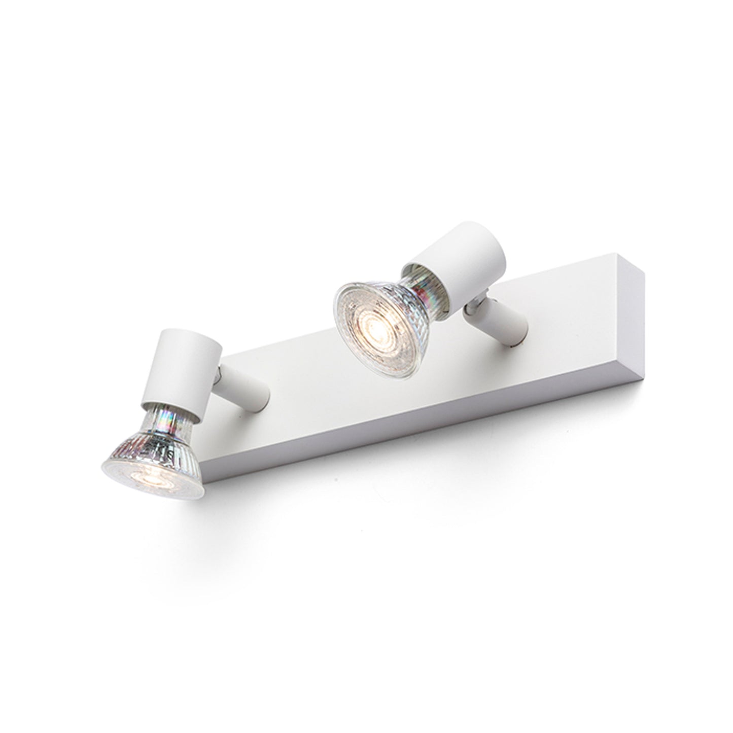 RENDL spotlight TRICA II wall white  230V GU10 2x25W R13373 2