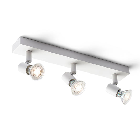RENDL spotlight TRICA III wall white  230V GU10 3x25W R13375 1