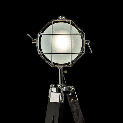 RENDL floor lamp NAUTIC floor black chrome 230V LED E27 15W R13394 4