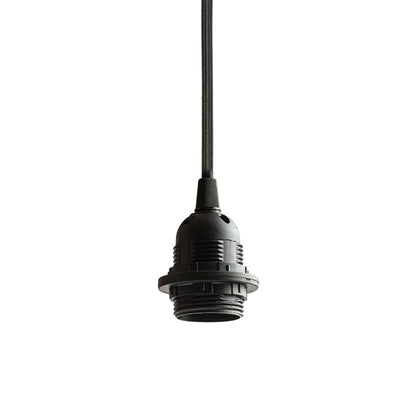 RENDL shades, shade bases, pendent sets SPIDER I pendant set black  230V LED E27 15W R13492 3