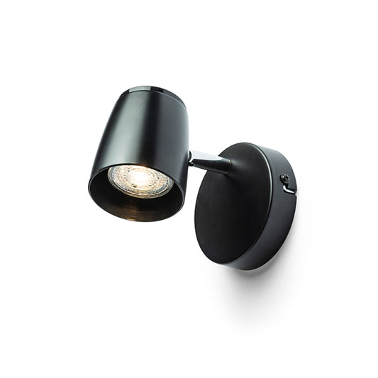 RENDL spotlight JOLI I wall black 230V LED GU10 10W R13556 1