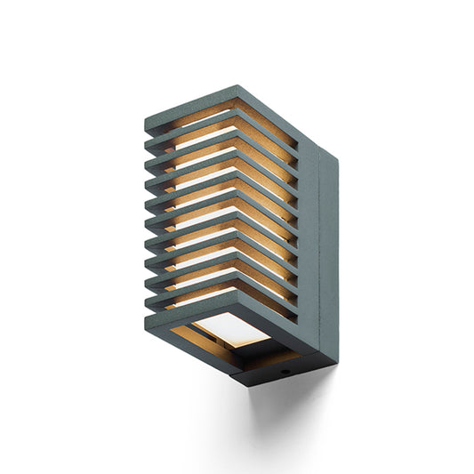 RENDL outdoor lamp CLAIRE RC wall anthracite grey frosted acrylic 230V LED 6W IP54  3000K R13563 1