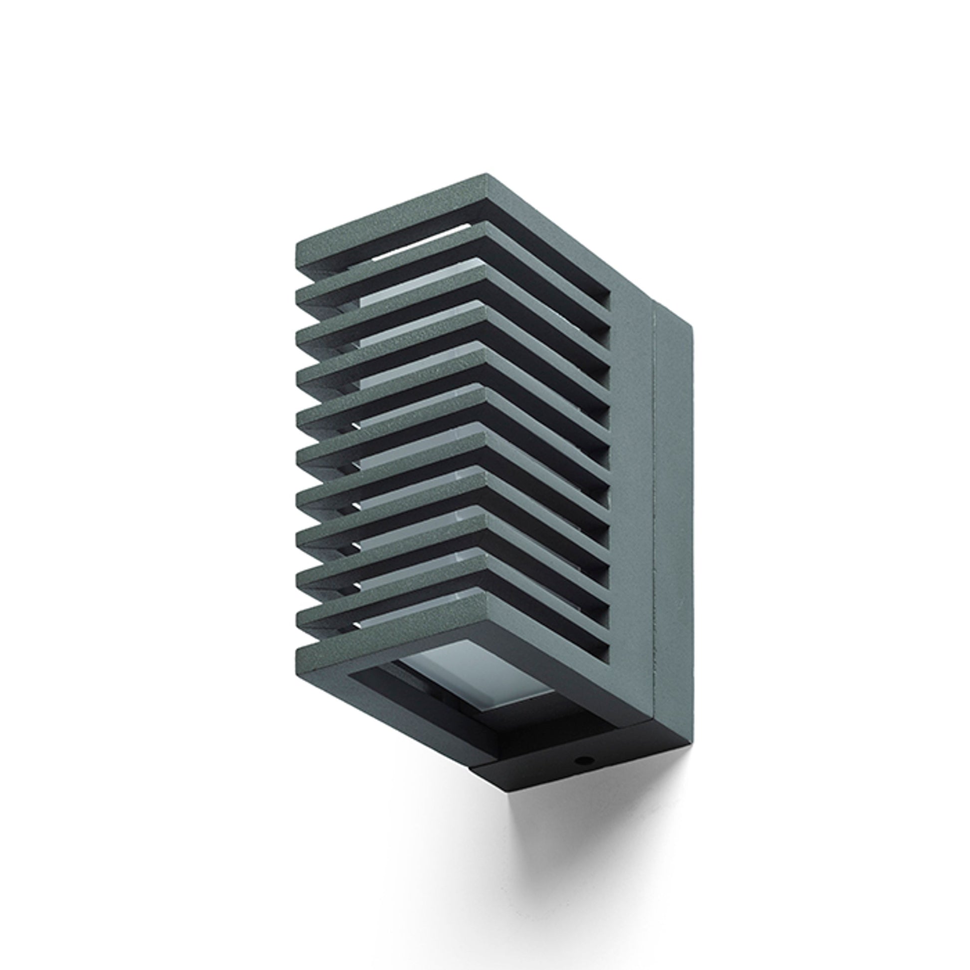 RENDL outdoor lamp CLAIRE RC wall anthracite grey frosted acrylic 230V LED 6W IP54  3000K R13563 6