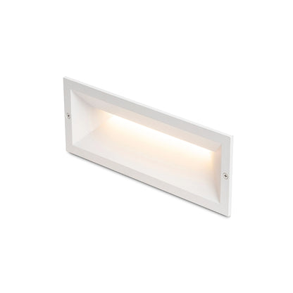 RENDL outdoor lamp RAGG recessed white  230V LED 12W IP65  3000K R13620 1