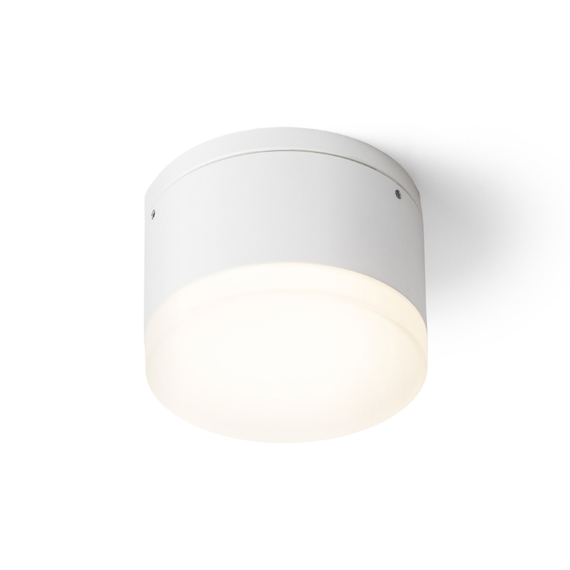 RENDL outdoor lamp ORIN R ceiling white satinated acrylic 230V LED 10W IP54 3000K R13626 1