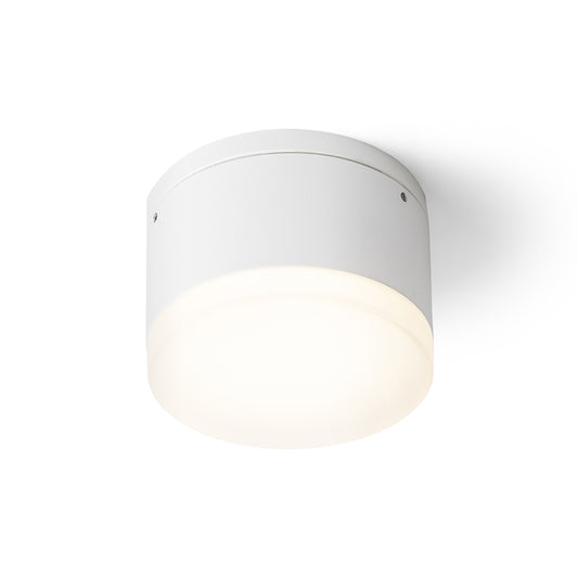 RENDL outdoor lamp ORIN R ceiling white satinated acrylic 230V LED 10W IP54 3000K R13626 1
