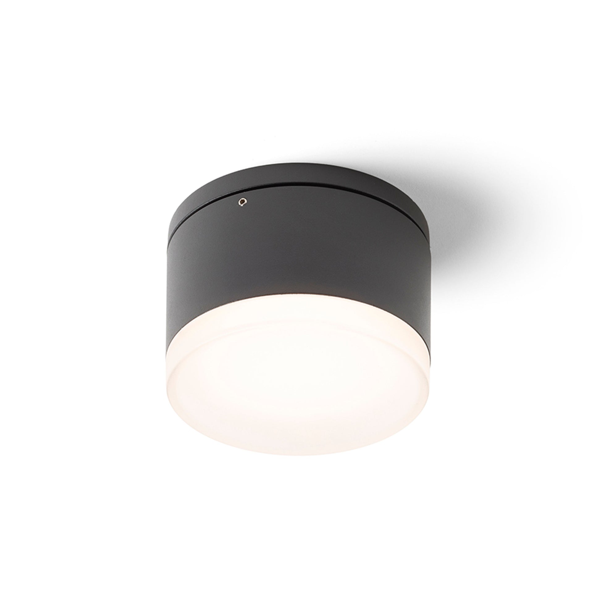 RENDL outdoor lamp ORIN R ceiling anthracite grey satinated acrylic 230V LED 10W IP54 3000K R13627 2