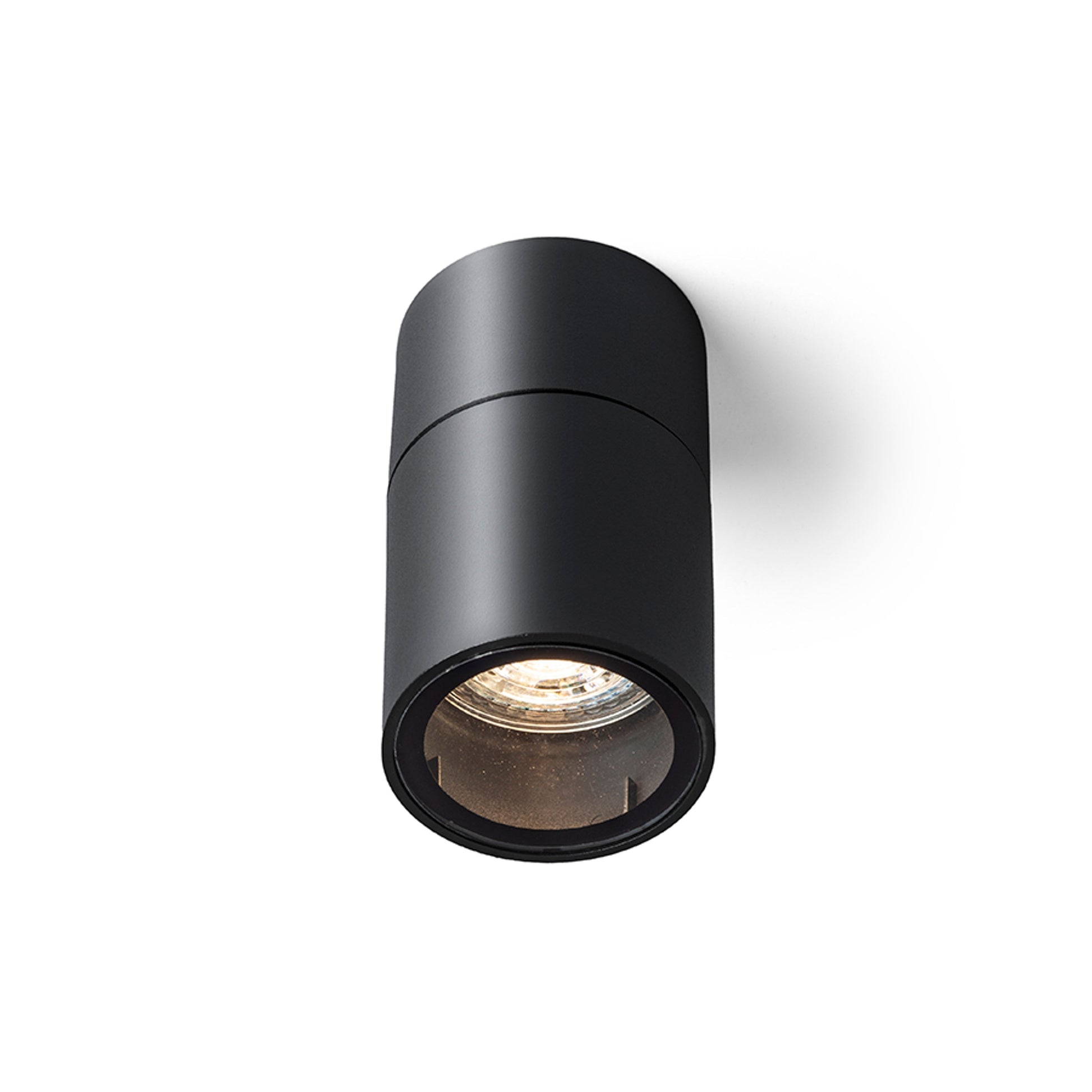 RENDL outdoor lamp SORANO ceiling black plastic 230V LED GU10 8W IP44 R13633 1