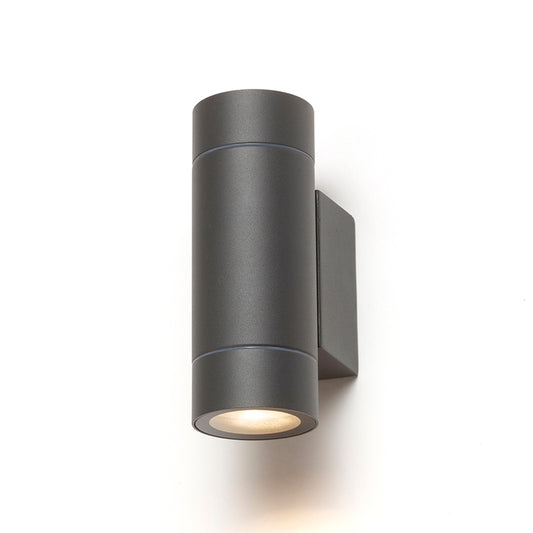 RENDL outdoor lamp MIZZI NEW II wall anthracite grey  230V LED GU10 2x8W IP65 R13643 1