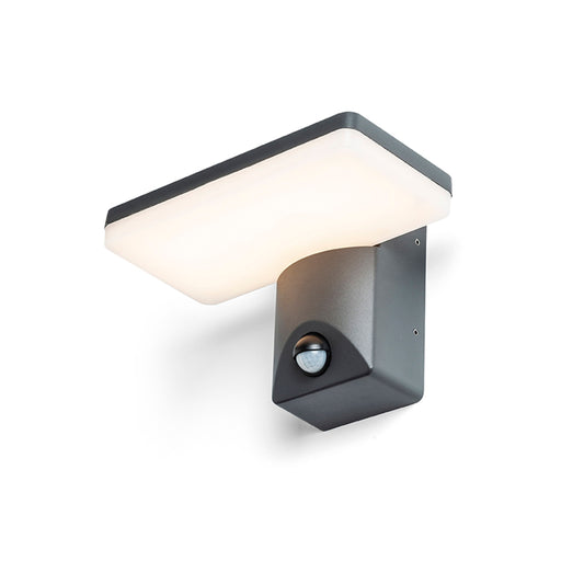 RENDL outdoor lamp RINA PIR wall anthracite grey  230V LED 12W IP65  3000K R13654 1