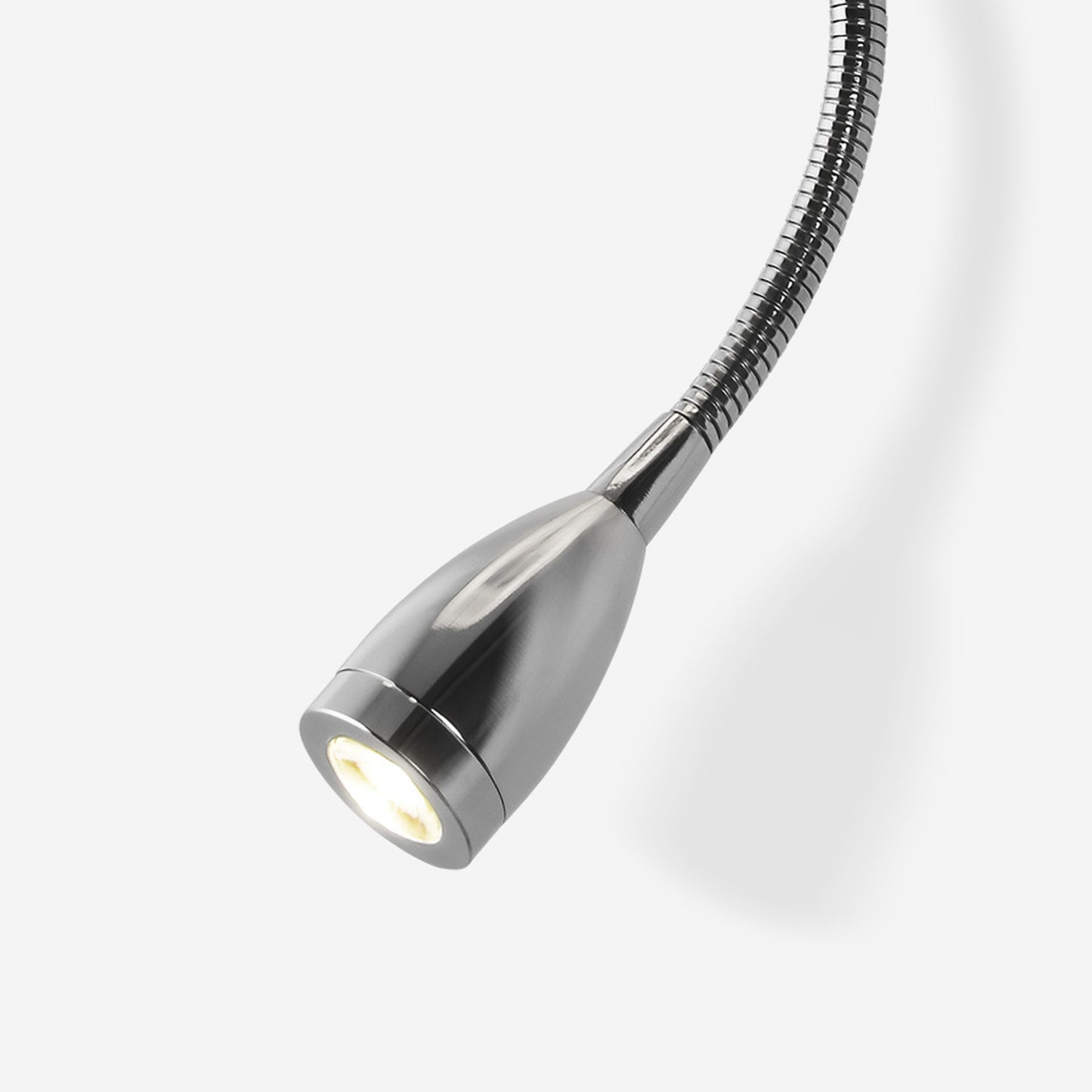 RENDL wall lamp PERTH wall with LED spotlight beige/white chrome 230V LED E14 LED 7+3W 30°  3000K R13661 3