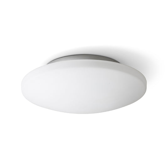 RENDL surface mounted lamp SARA LED 36 ceiling  opal-colored glass/chrome 230V LED 24W IP44  3000K R13688 1