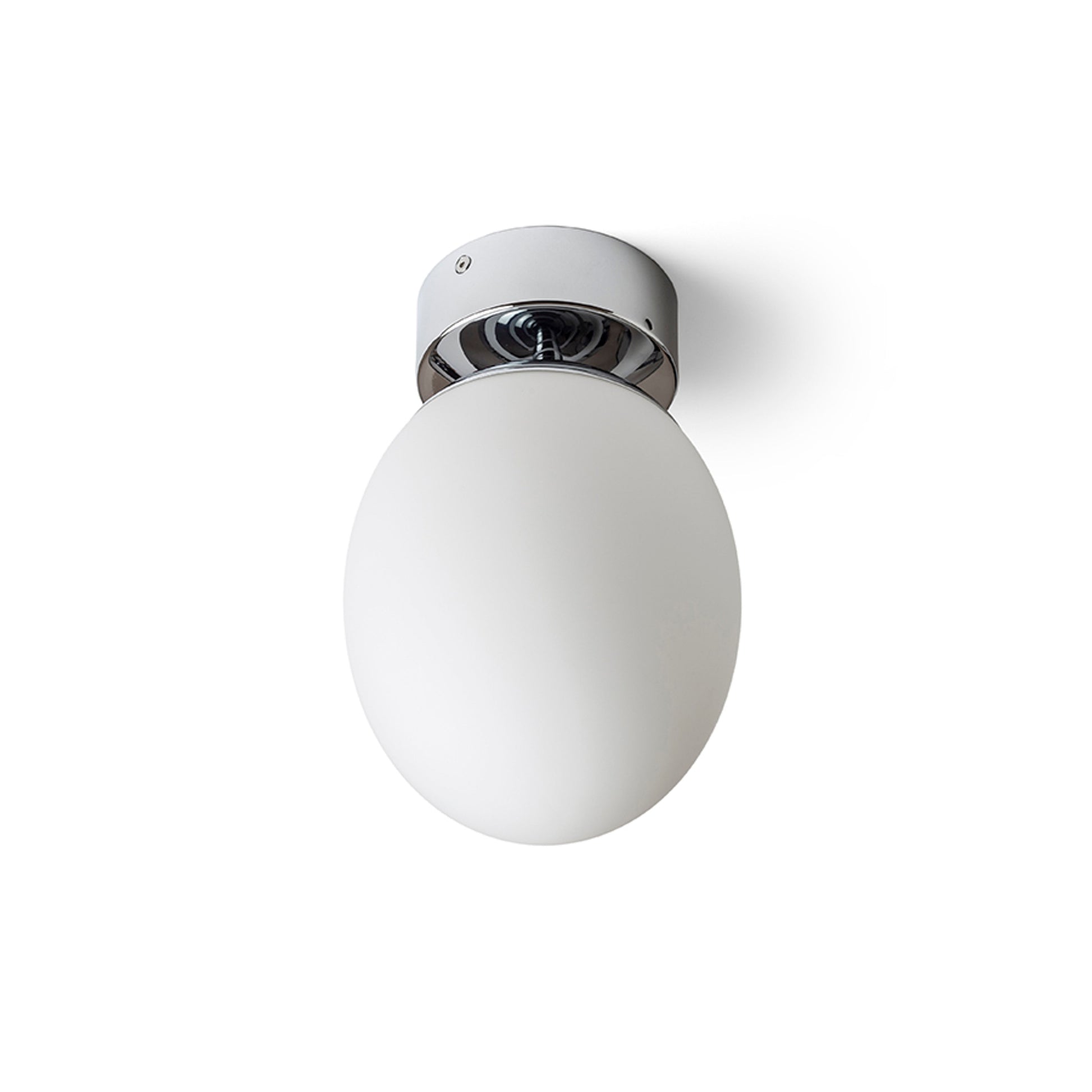 RENDL surface mounted lamp MERINGUE 16 ceiling  opal-colored glass/chrome 230V LED E27 15W IP44 R13690 4
