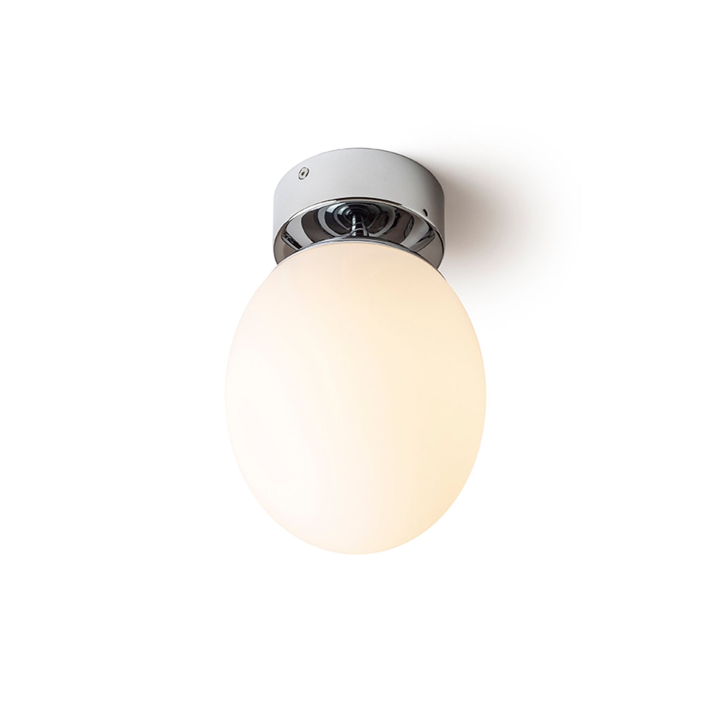 RENDL surface mounted lamp MERINGUE 16 ceiling  opal-colored glass/chrome 230V LED E27 15W IP44 R13690 5