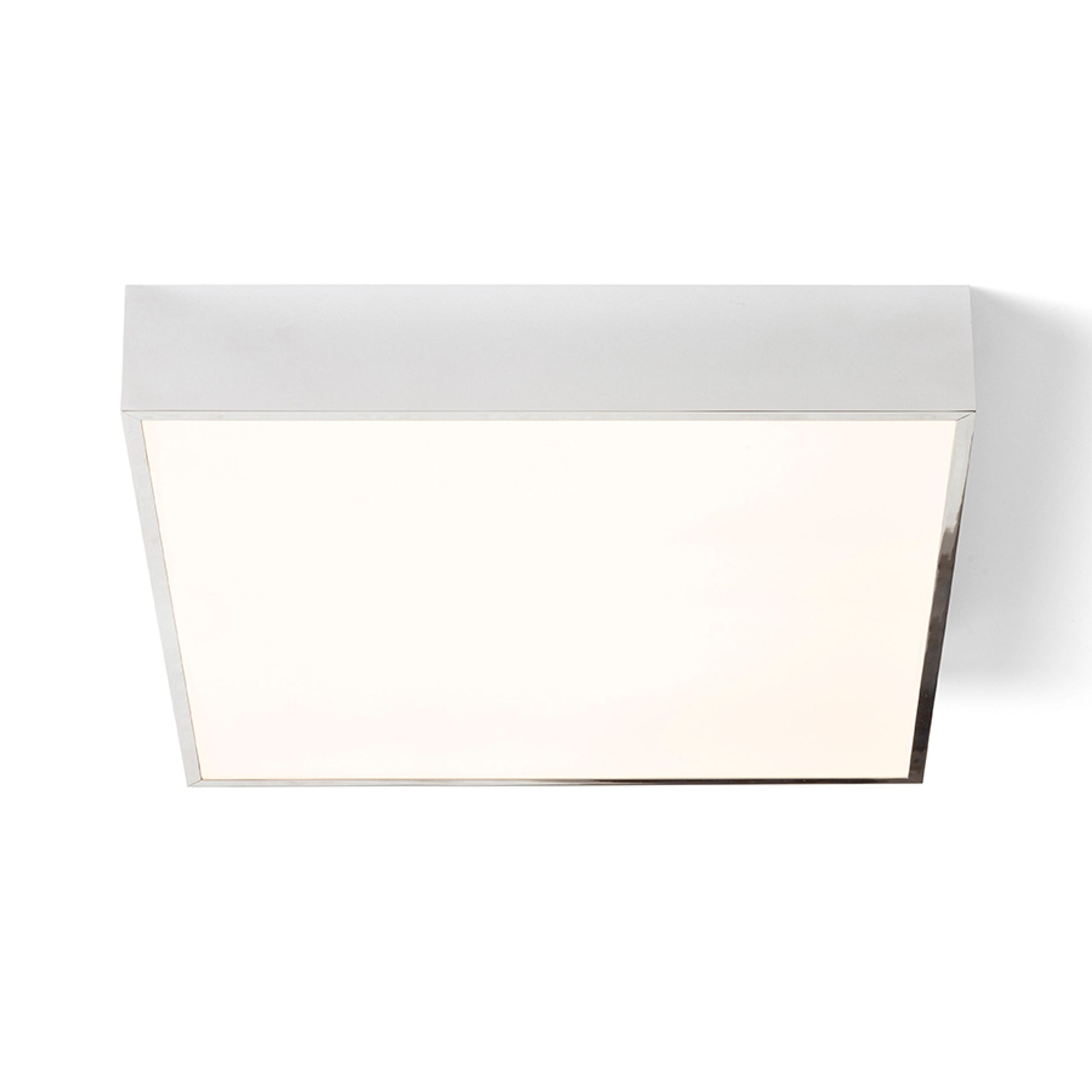 RENDL surface mounted lamp MERANO LED 35 ceiling  chrome/matte acrylic 230V LED 24W IP44  3000K R13698 3