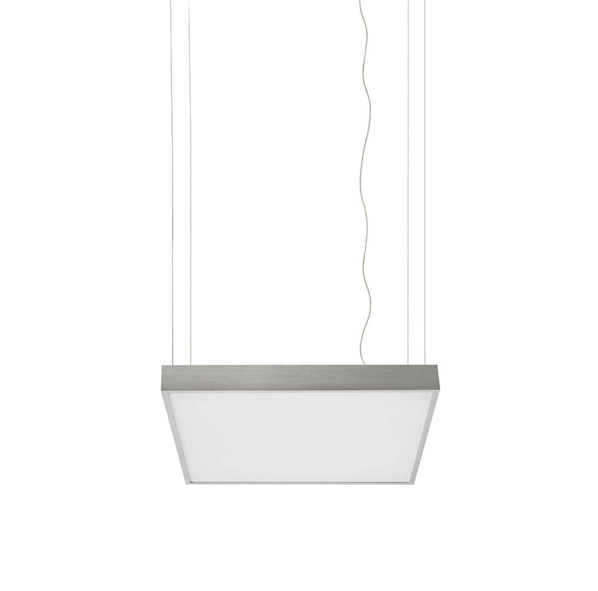RENDL pendant lamp STRUCTURAL LED 55x55 pendant  brushed aluminum 230V LED 48W  3000K R13714 2