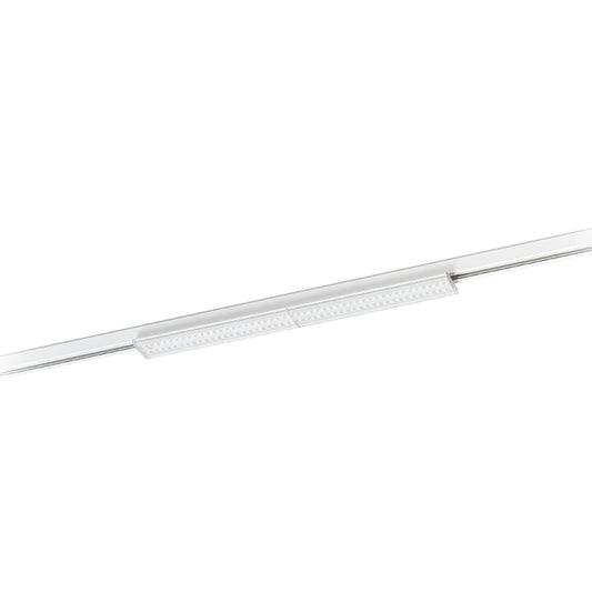 RENDL 3-circuit track system FLATLINE 60 for 3-circuit tracks white 230V LED 20W 90° 3000K R13731 1