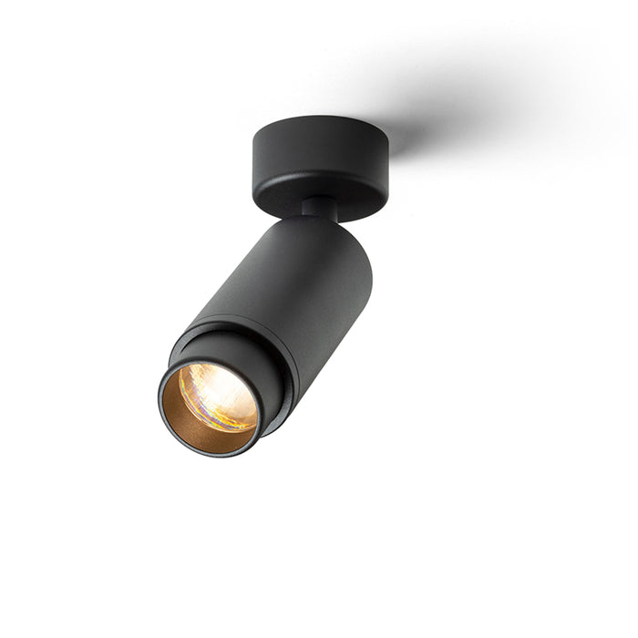 RENDL spotlight OPTIMUS ceiling black 230V LED GU10 9W 10 50° R13780 2