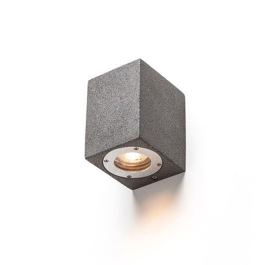 RENDL outdoor lamp KANE I wall  concrete/dark granite 230V LED GU10 5W IP65 R13793 1