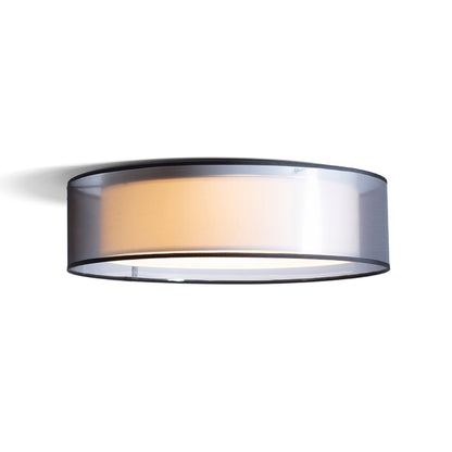 RENDL surface mounted lamp OTIS 60 ceiling transparent black/white  230V LED E27 4x15W R13808 2