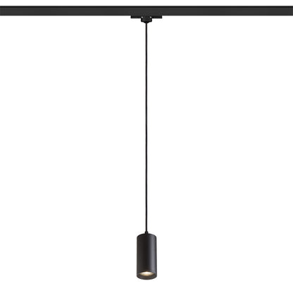 RENDL 3-circuit track system BELENOS for 3-circuit tracks pendant black 230V LED GU10 9W R13858 1