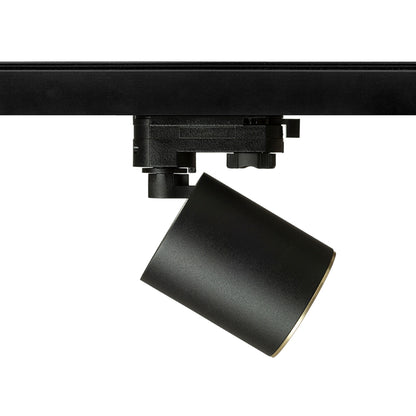RENDL 3-circuit track system DARIO for 3-circuit tracks black brushed brass 230V LED GU10 9W R13874 4