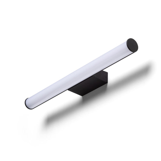 RENDL wall lamp CASSAMBA 60 wall black frosted acrylic 230V LED 12W IP44  3000K 4000K R13888 1