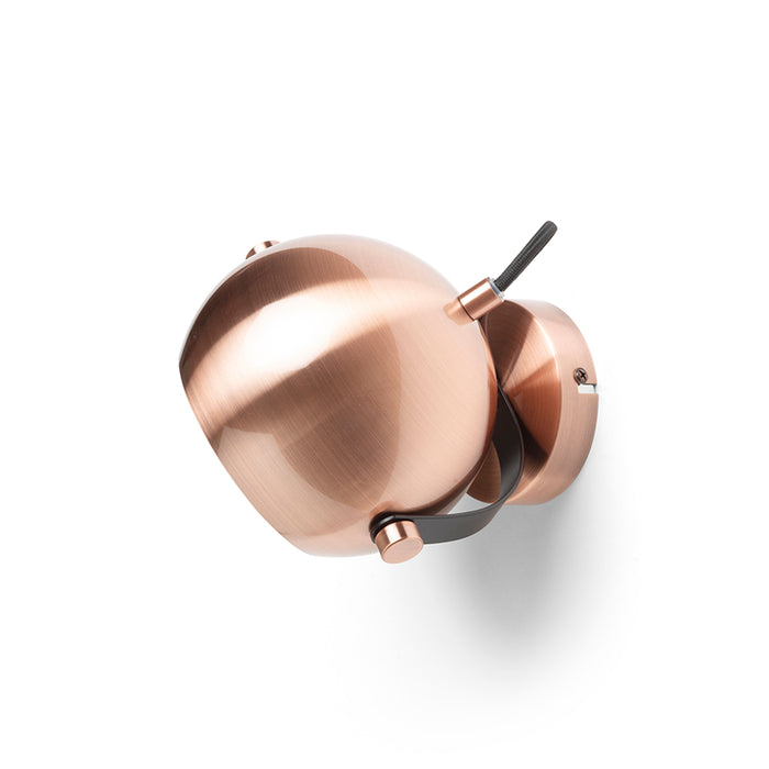 RENDL spotlight AGNETA surface mounted  brushed copper/black 230V LED E27 11W R13896 2