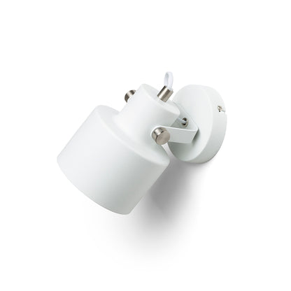 RENDL spotlight CELEIA surface mounted matte white matt nickel 230V LED E27 11W R13901 2