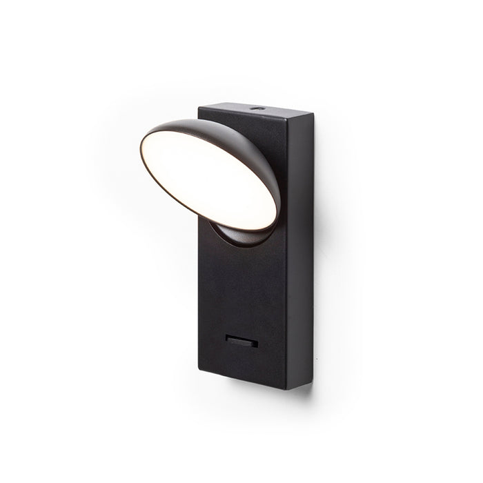 RENDL spotlight ELISEO wall black  230V LED 5W  3000K R13915 1