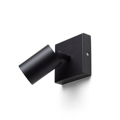 RENDL spotlight DUDE SQ surface mounted black 230V LED GU10 9W R13921 3
