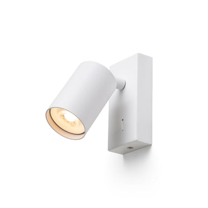 RENDL spotlight DUDE wall white 230V LED GU10 9W R13924 1