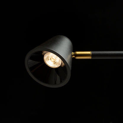RENDL floor lamp STIG floor black  230V LED 8.4W 34°  3000K R13942 5