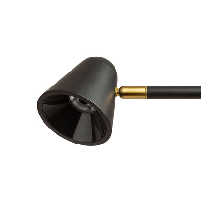 RENDL floor lamp STIG floor black  230V LED 8.4W 34°  3000K R13942 8