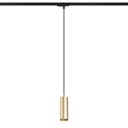 RENDL 1-circuit track system MAVRO for 1-circuit tracks pendant gold 230V LED 12W 38° 3000K R13981 1