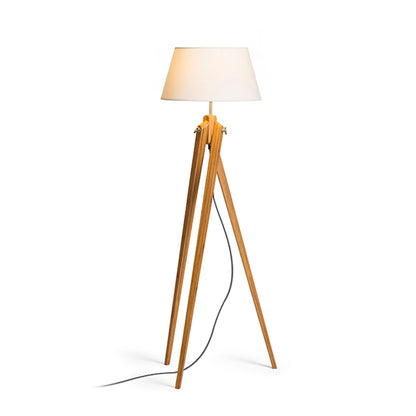 RENDL floor lamp AMBITUS 46 floor cream white bamboo 230V LED E27 15W R14043 2