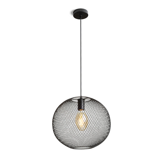 RENDL pendant lamp COSIR 34 pendant black 230V LED E27 15W R14106 1