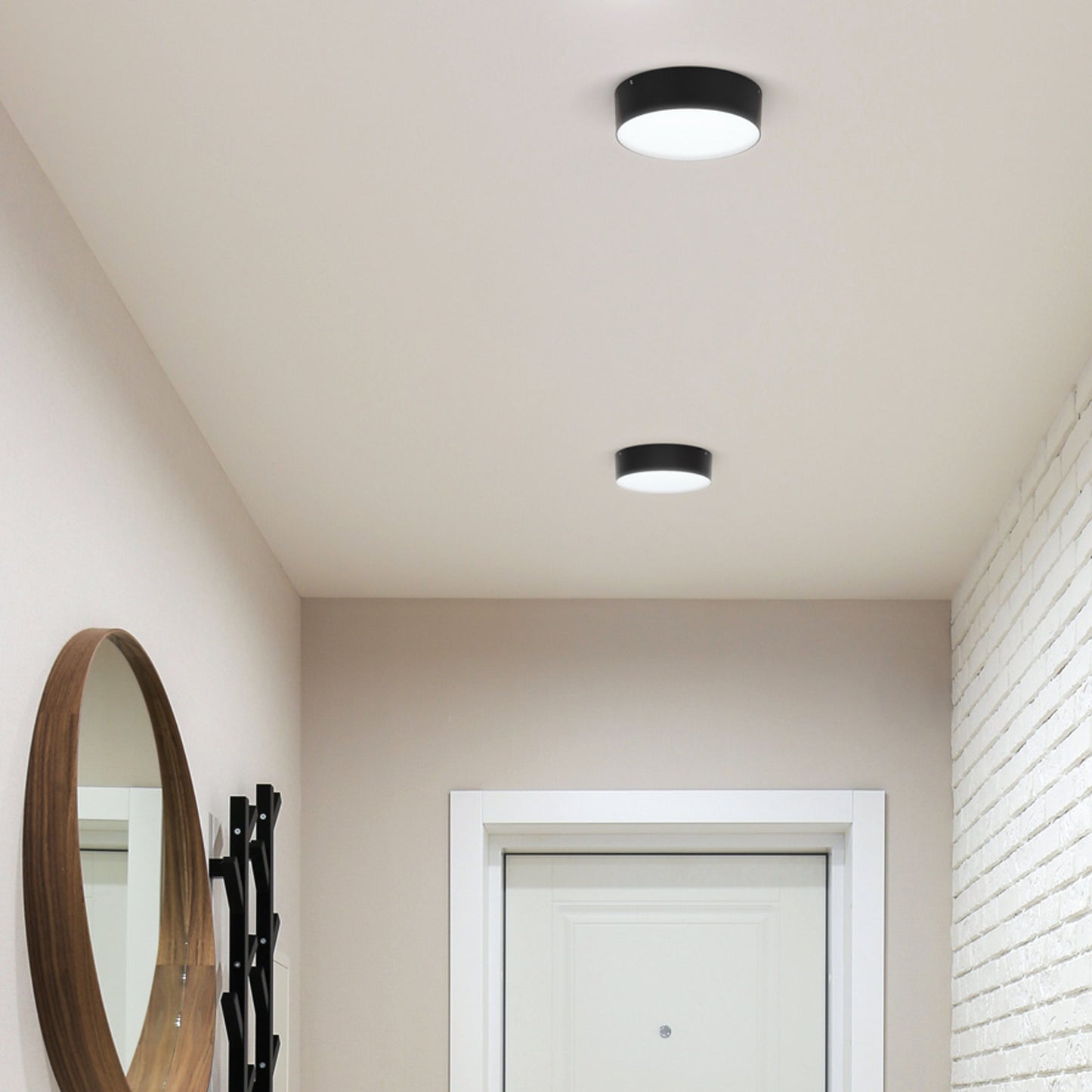RENDL outdoor lamp LARISA OUT 22 surface mounted black  230V LED 20W IP65  3000K 4000K 5700K R14126 8